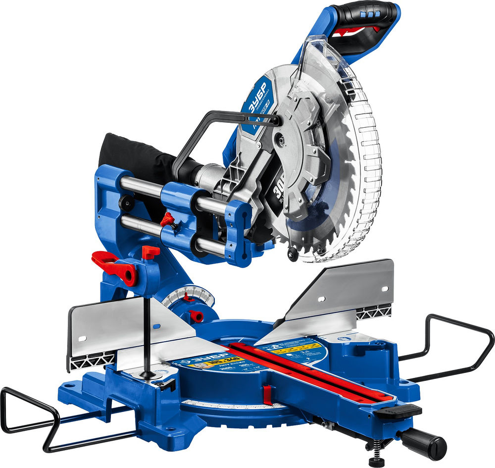 Пила торцовочная с протяжкой d 305 х 30 мм 2000 Вт ЗУБР Профессионал ППТ-305-П ППТ-305-П