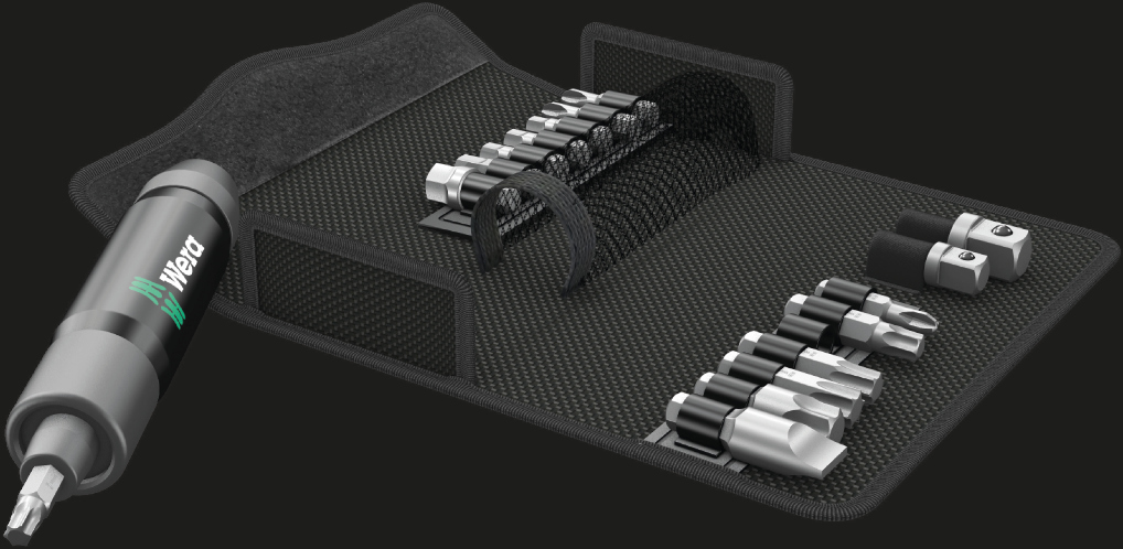 Набор бит с винтовертом ударным 17 пр. серия 2090/17 Wera WE-072017