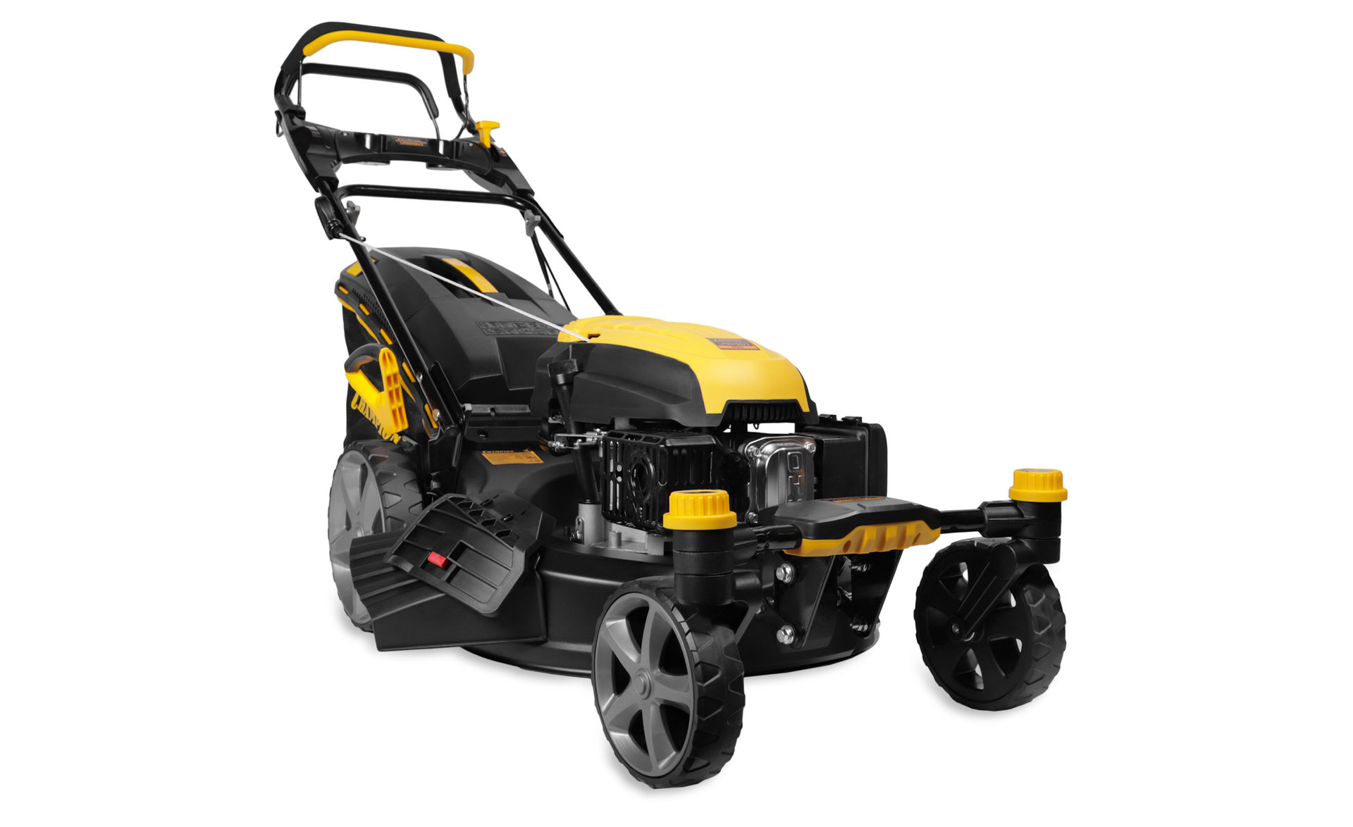 Газонокосилка CHAMPION LMZ5130/2 (3кВт привод508мм 65л 25-75мм 1рычаг/6, 38,5кг4в1 4колеса2разблок) (LMZ5130/2)