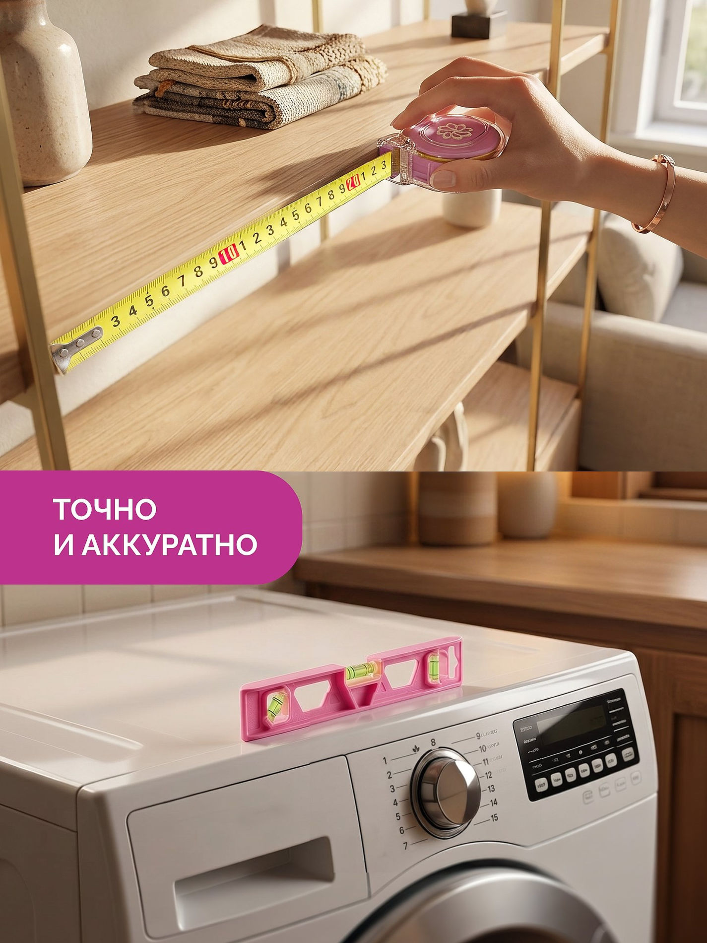 GRINDA Pink Tools 165 предм, универсальный набор инструмента (22109)