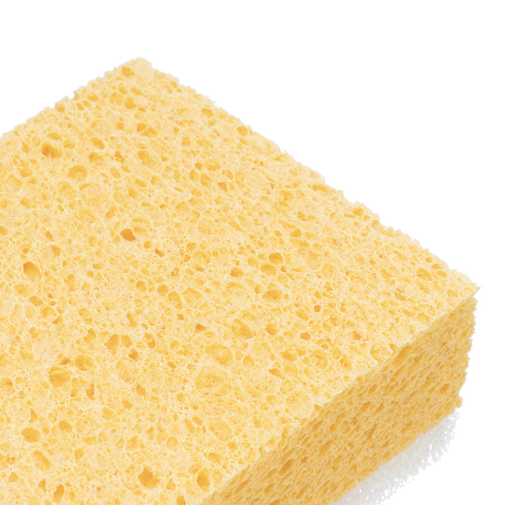 Губка целлюлозная комбинированная для удаления эпоксидной затирки 150 x 95 x 50 мм, Сибртех (86838)