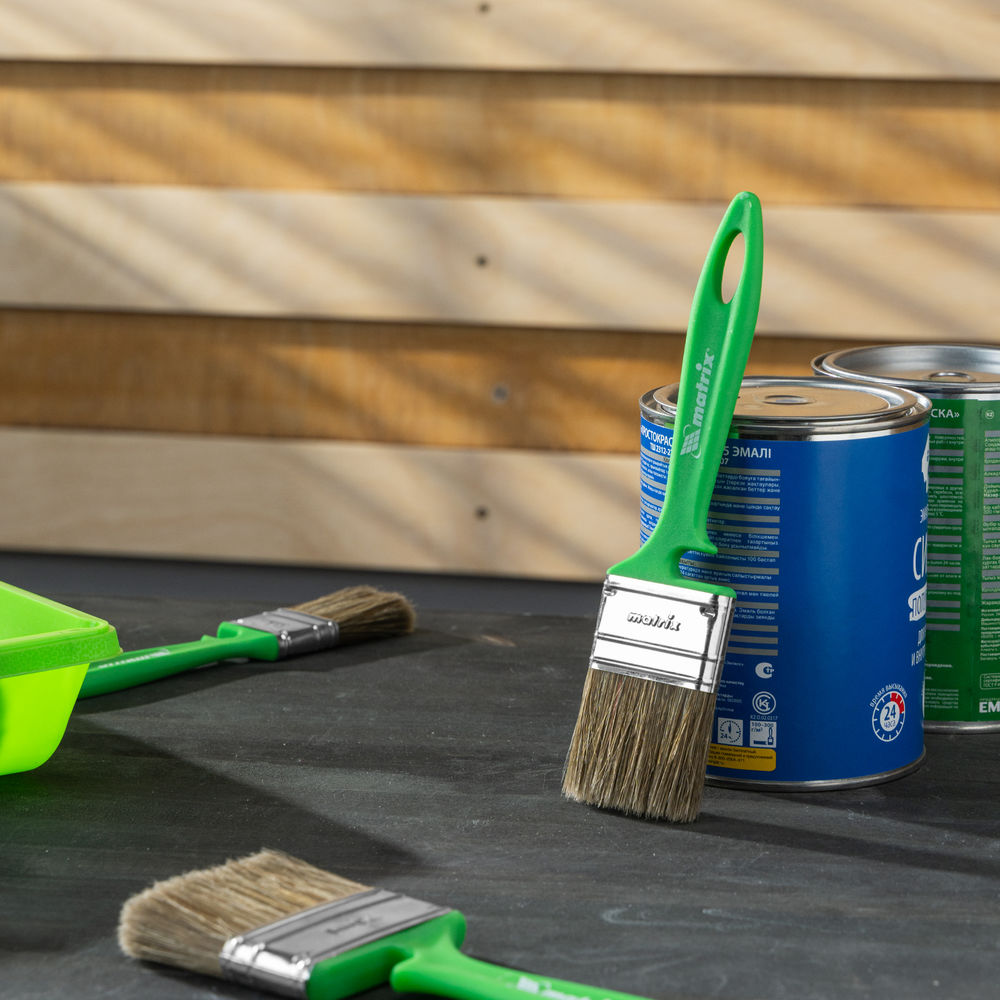 Кисть флейцевая Работы по дереву Color Line 50 х 12 мм Matrix (83373)