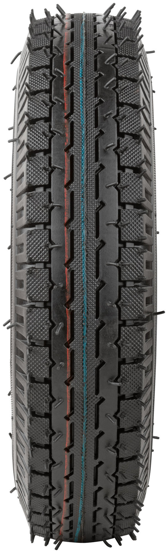 Колесо запасное, 8 слойная шина, 390х90x220 мм для тачек 77609; 77612; 77627 ( 4,80/4,00-8 ) ( посадка ширина 90 мм, диаметр 16 мм ) (77571)