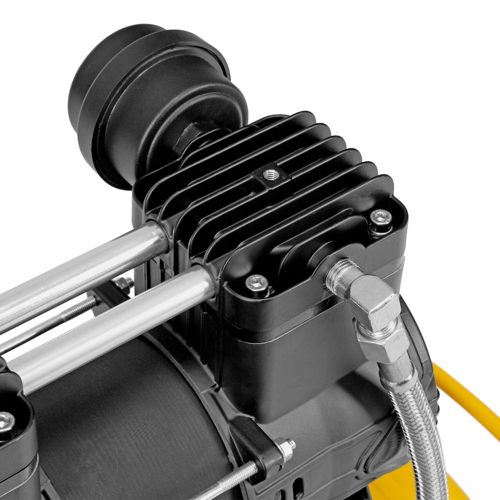 Компрессор безмасл. малошумный DLP-950/24, 950Вт,24 л, 2850 об/мин, 170 л/мин Denzel (58142)