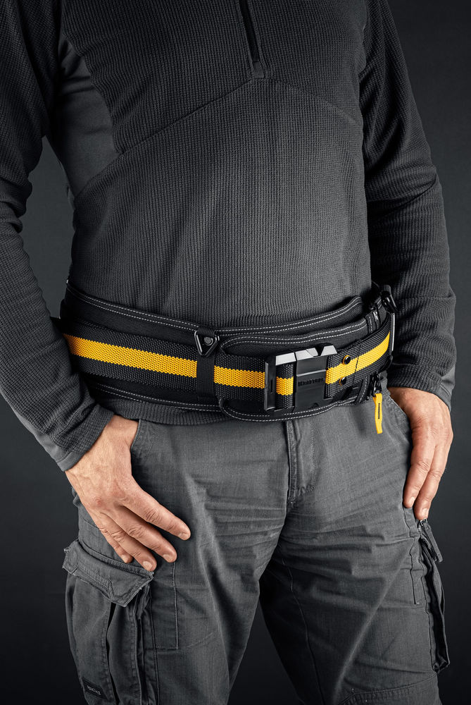 Пояс монтажника 80-122 см для сумок с быстросъёмным креплением FastClip, широкий кушак KB-2 KRAFTOOL 38763