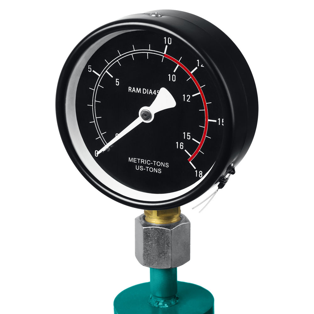 Гидравлический пресс с гидронасосом и манометром PMP-10, 10 т KRAFTOOL 43472-10