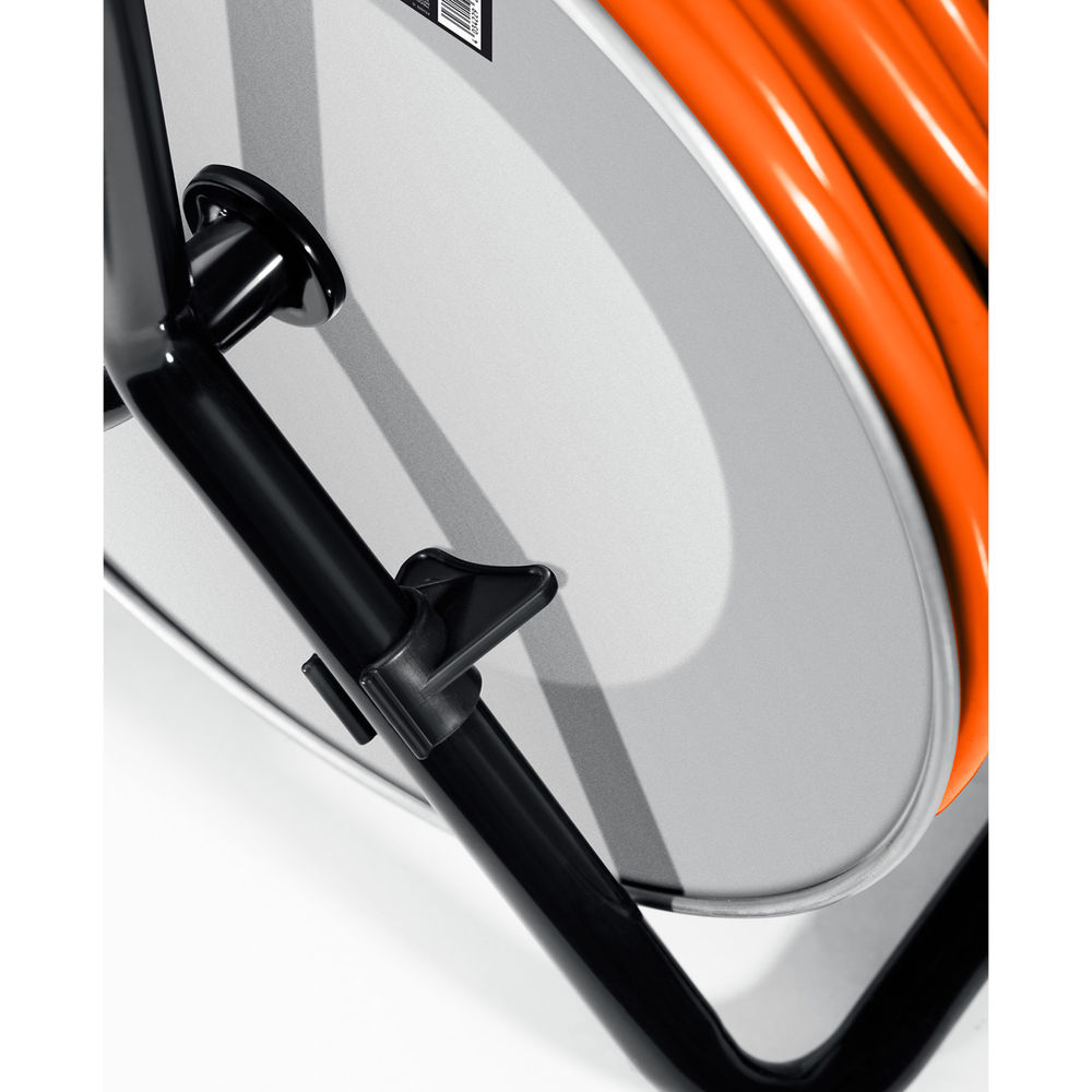 Силовой удлинитель на стальной катушкеEXPERT ПВС 3х2.5 50м 4000Вт IP44 KRAFTOOL 55089-50