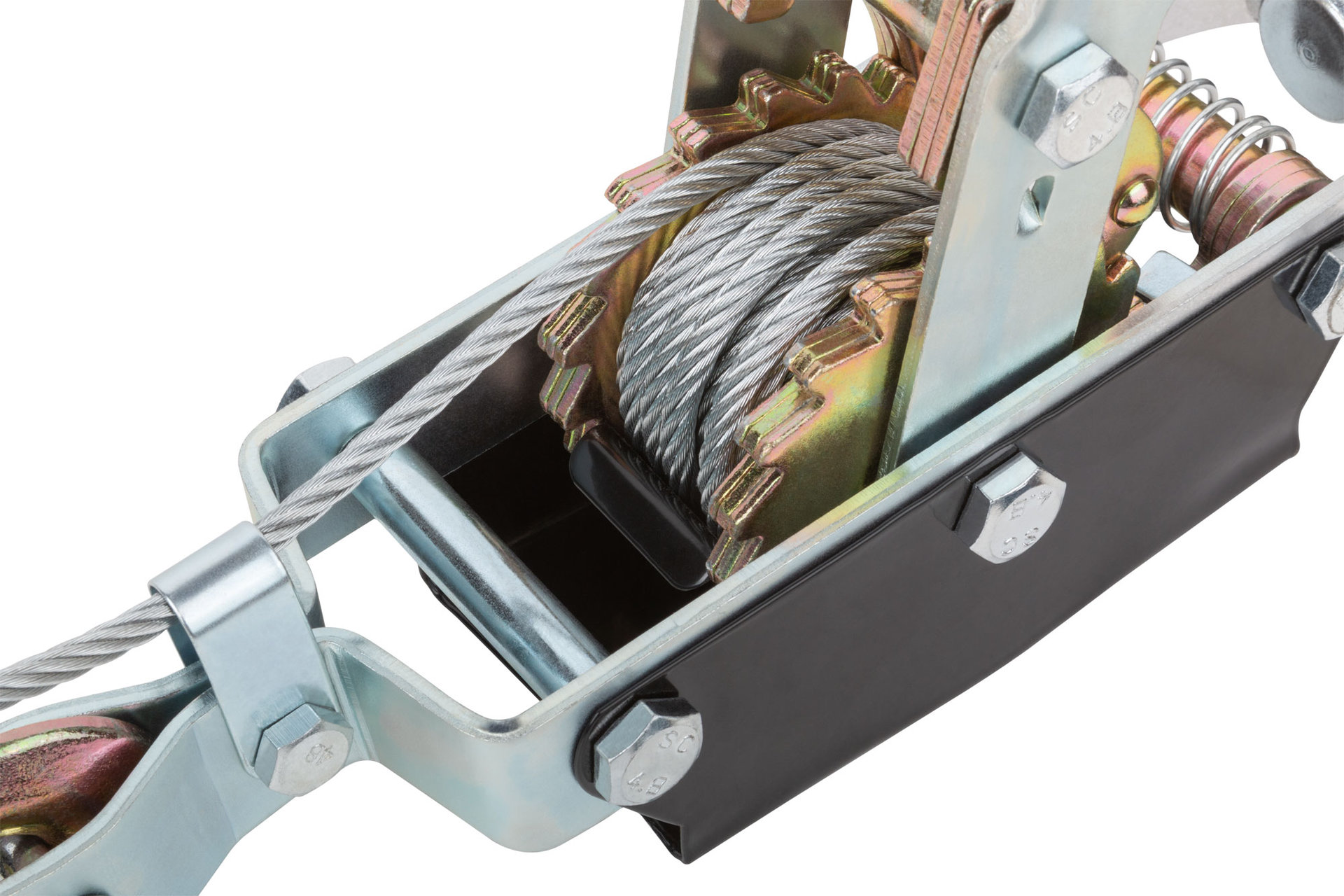 Лебедка ручная усиленная 4000 кг (64648)