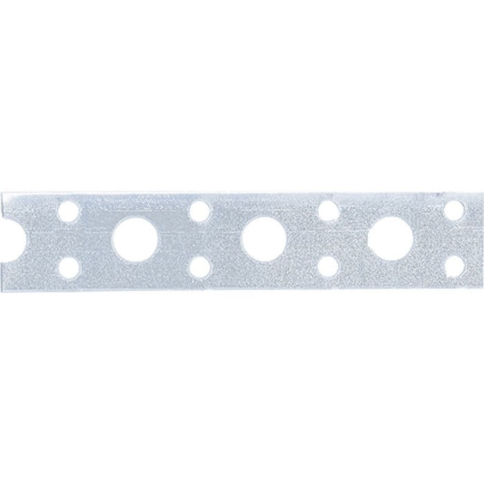 Лента перфорированная, вентиляционная, прямая, 0.55 мм, LP, V 2 см х 25 м, цинк Сибртех (46548)