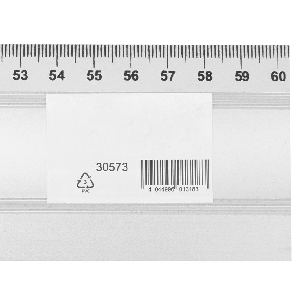 Линейка-уровень, 600 мм, металлическая, пластмассовая ручка 2 глазка Matrix (30573)