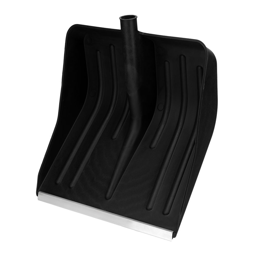 Лопата для уборки снега пластиковая, 420 х 425 мм, без черенка, Сибртех (61430)