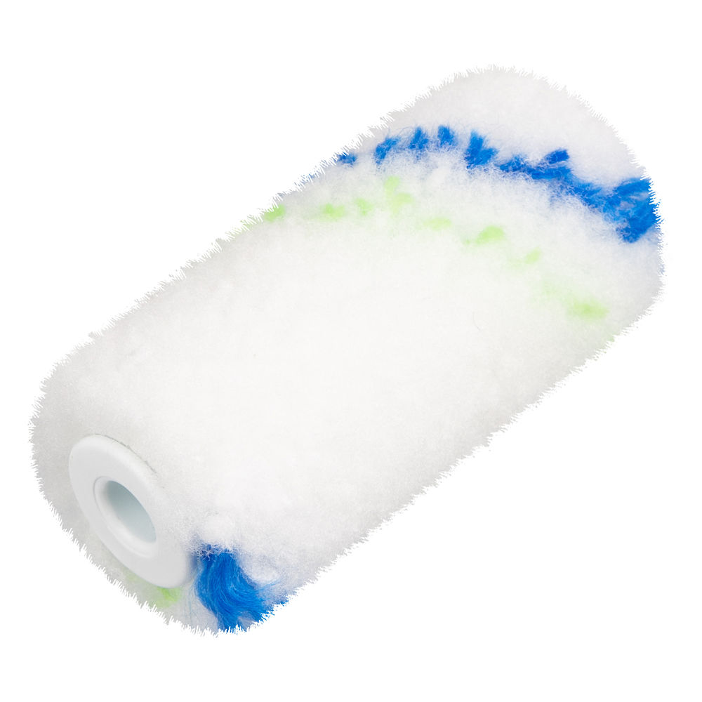 Мини-валик сменный Водные краски, 60 мм, ворс 12 мм, D 16 мм, D ручки 6 мм, полиэстер Сибртех (80581)