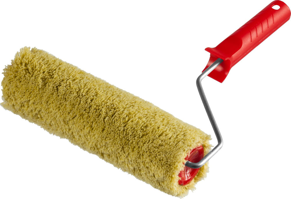 Малярный валик SYNTEX, 40 х 240 мм, бюгель 6 мм, ворс 18 мм, полиакрил/полиэстер, все виды ЛКМ MIRAX 03715-24