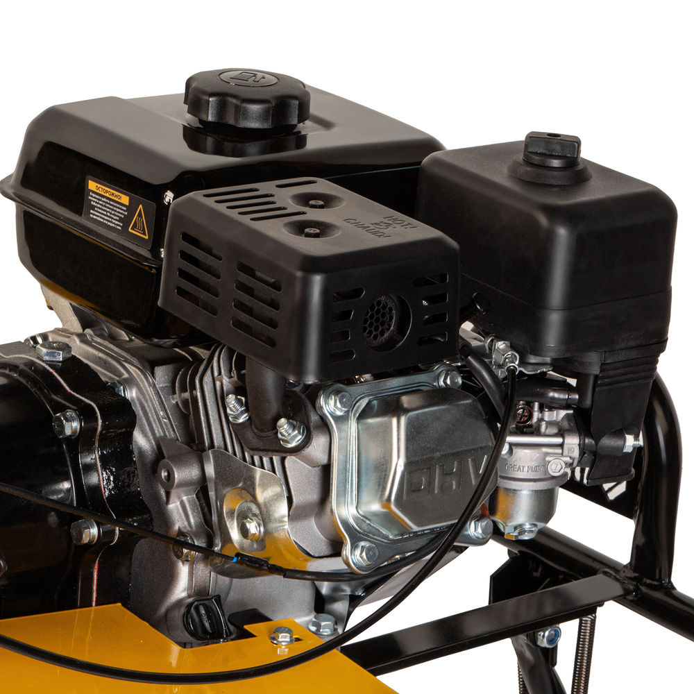 Мотоблок DPT-270X, 7 л.с, дисковое сцепление, ширина 90 см, глубина 35 см, фрез 3 х 4, ВОМ, передачи 2В/1Н Denzel (56403)