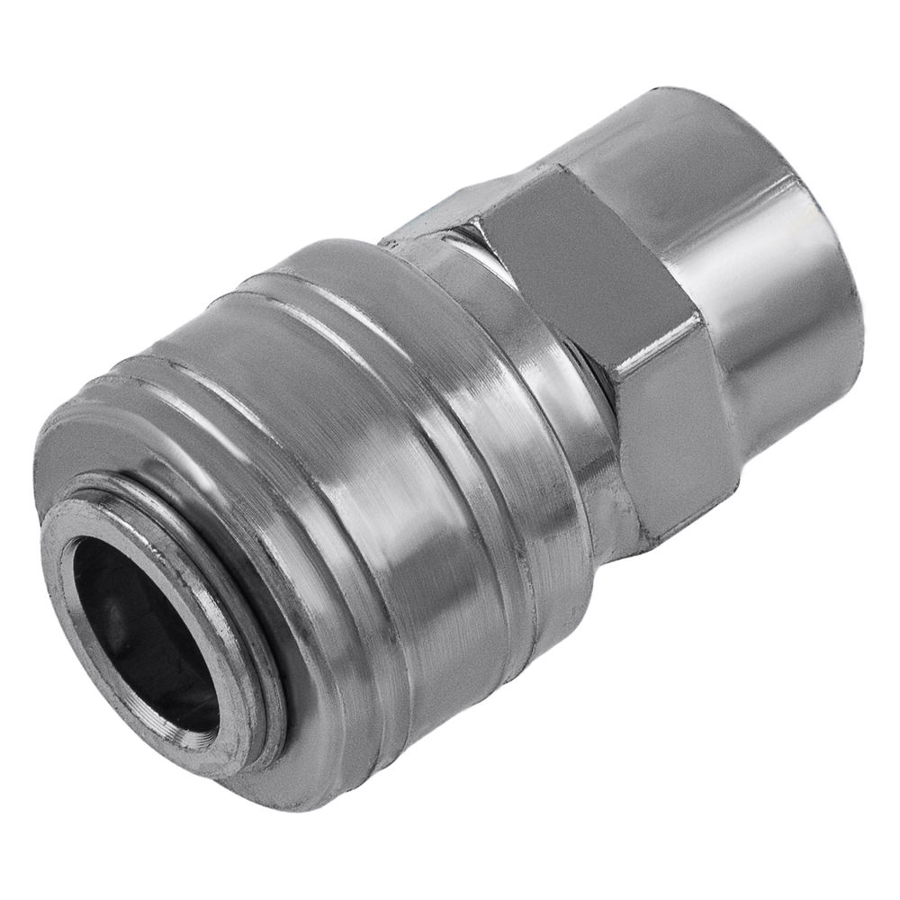 Муфта универсальная быстросъемная (мама) 1/4, внутренняя резьба, 2 шт, Stels (57050)