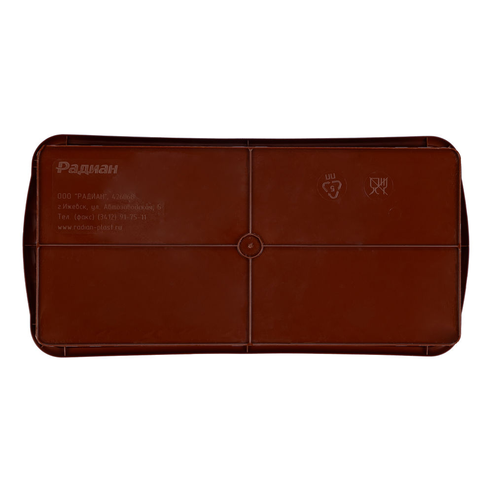 Поддон для рассады 322х166х82 мм, пластиковый, 3 шт, под 8 горшочков 250 мл. Palisad (643442)