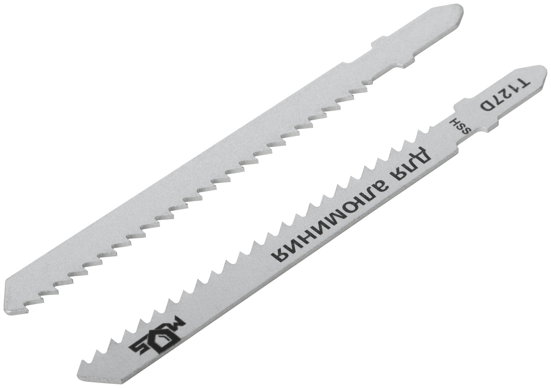 Полотна для эл. лобзика, T127D, по алюминию и пластику, HSS, 100 мм, 2 шт. (40823М)