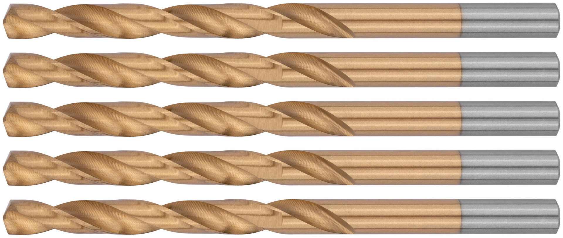 Сверла HSS по металлу, титановое покрытие 7,0 мм ( 5 шт.) (34170)