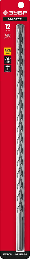 Сверло по бетону 12?400 мм ЗУБР 2922-400-12