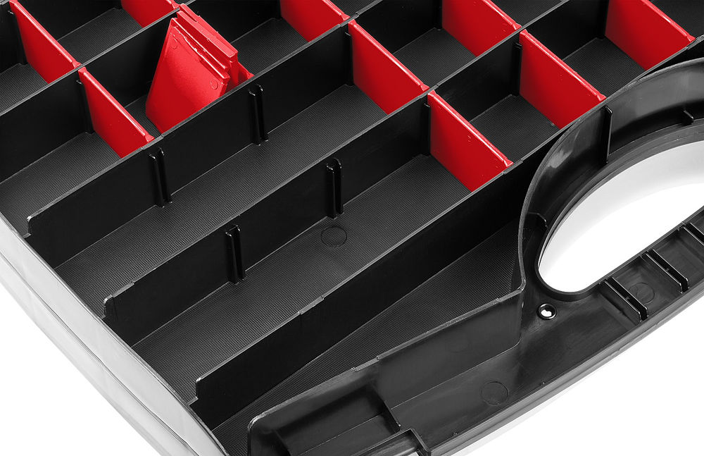 Органайзер 425 х 330 х 85 мм двухсторонний с 80 ячейками ЗУБР ДОН-80 38036-80