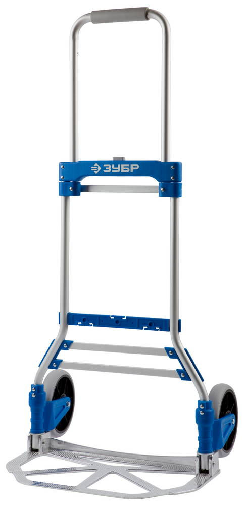 Складная хозяйственная тележка до 90кг каркас и платформа из алюм платформа 48.5х28.5см колеса d13 см вес 4.65кг Профессионал ЗУБР ТР-90 38750-90