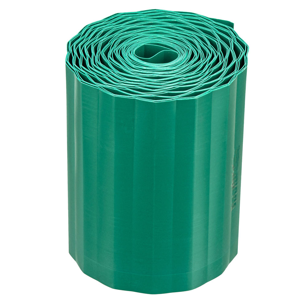Бордюрная лента, 15 х 900 см, полипропиленовая, зеленая, Palisad (64481)