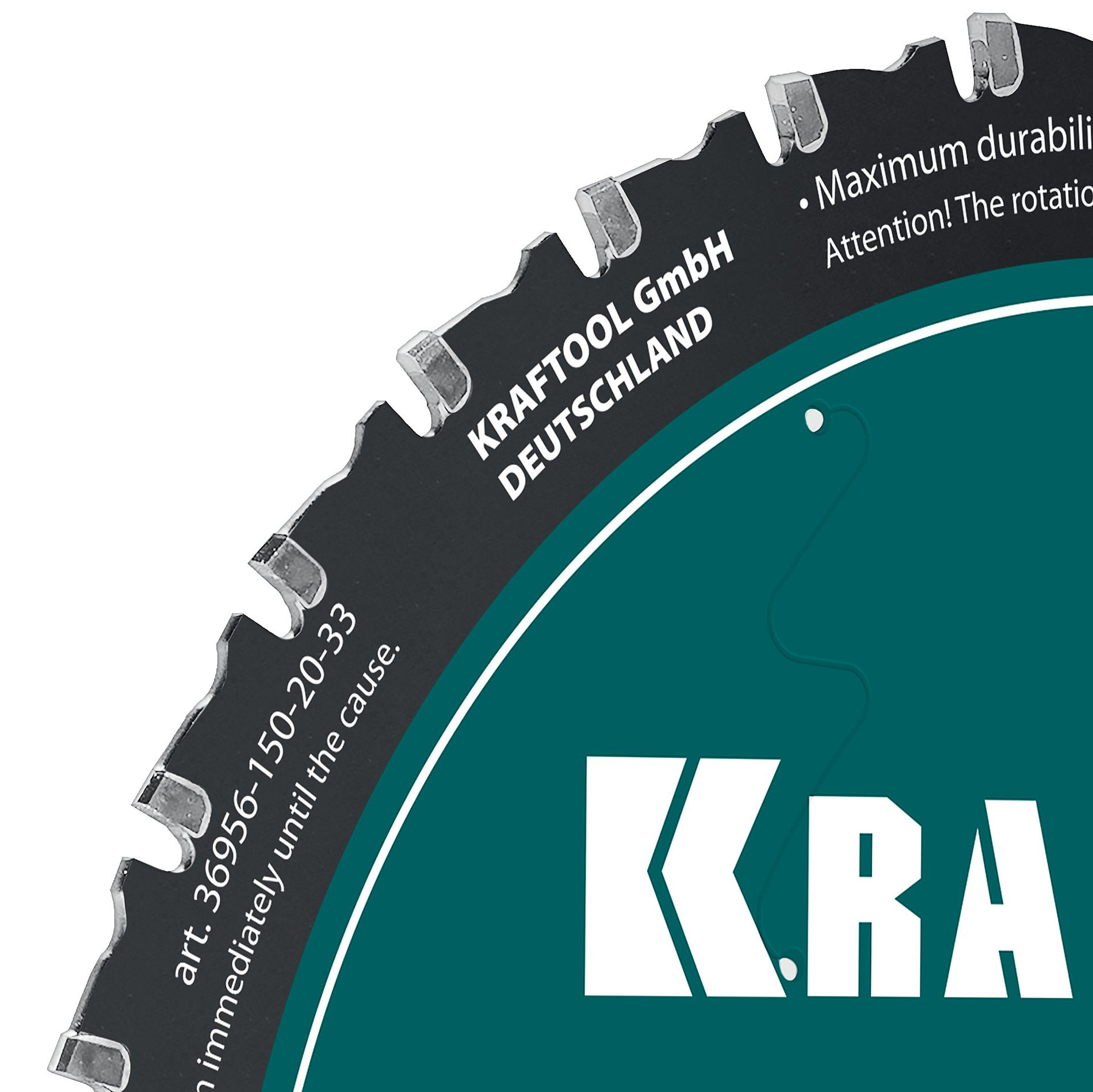 Диск пильный Ultra-Slim Metal Cut, 150 х 20 x 1.1 мм, 33Т, тонкий рез металла KRAFTOOL 36956-150-20-33