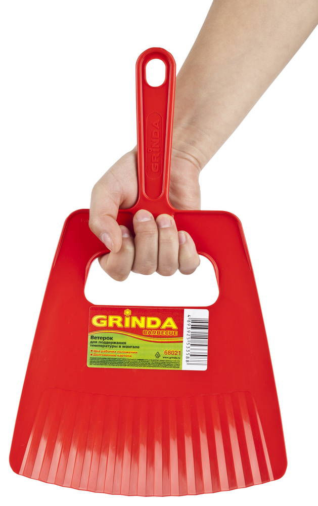 Ветерок Barbecue, 32.5 х 19.5 мм, для поддержания температуры в мангале GRINDA 68021