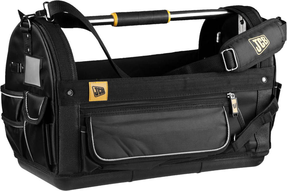 Переноска для инструментов каркасная с 12 карманами 50 см/20 JCB JSW007