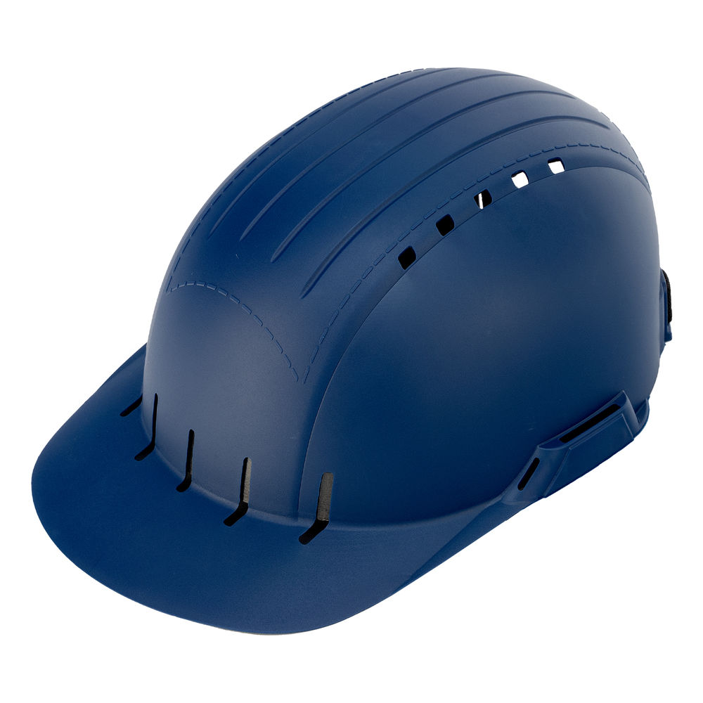 Каскетка защитная Стиль, пластиковая, синяя Сибртех (89170)