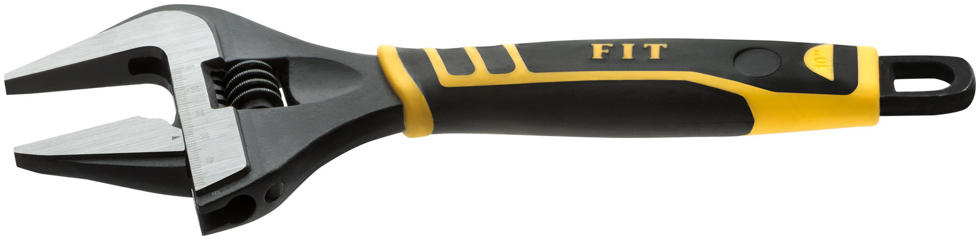 Ключ разводной Стайл, узкие губки, шкала, экстра увелич.захват, прорезин. ручка 250 мм ( 50 мм )