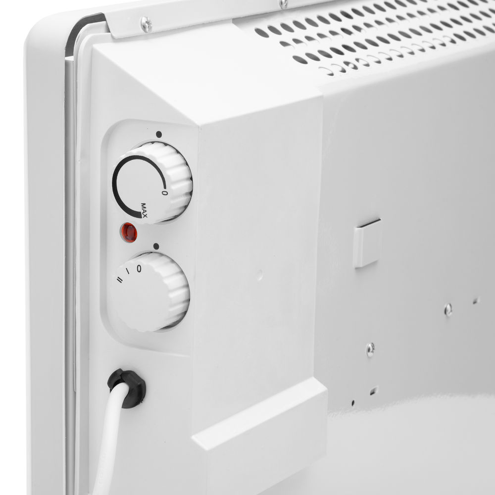 Конвектор электрический CH-2000, 2000 Вт, X-образный нагреватель, термостат, колеса MTX (98107)