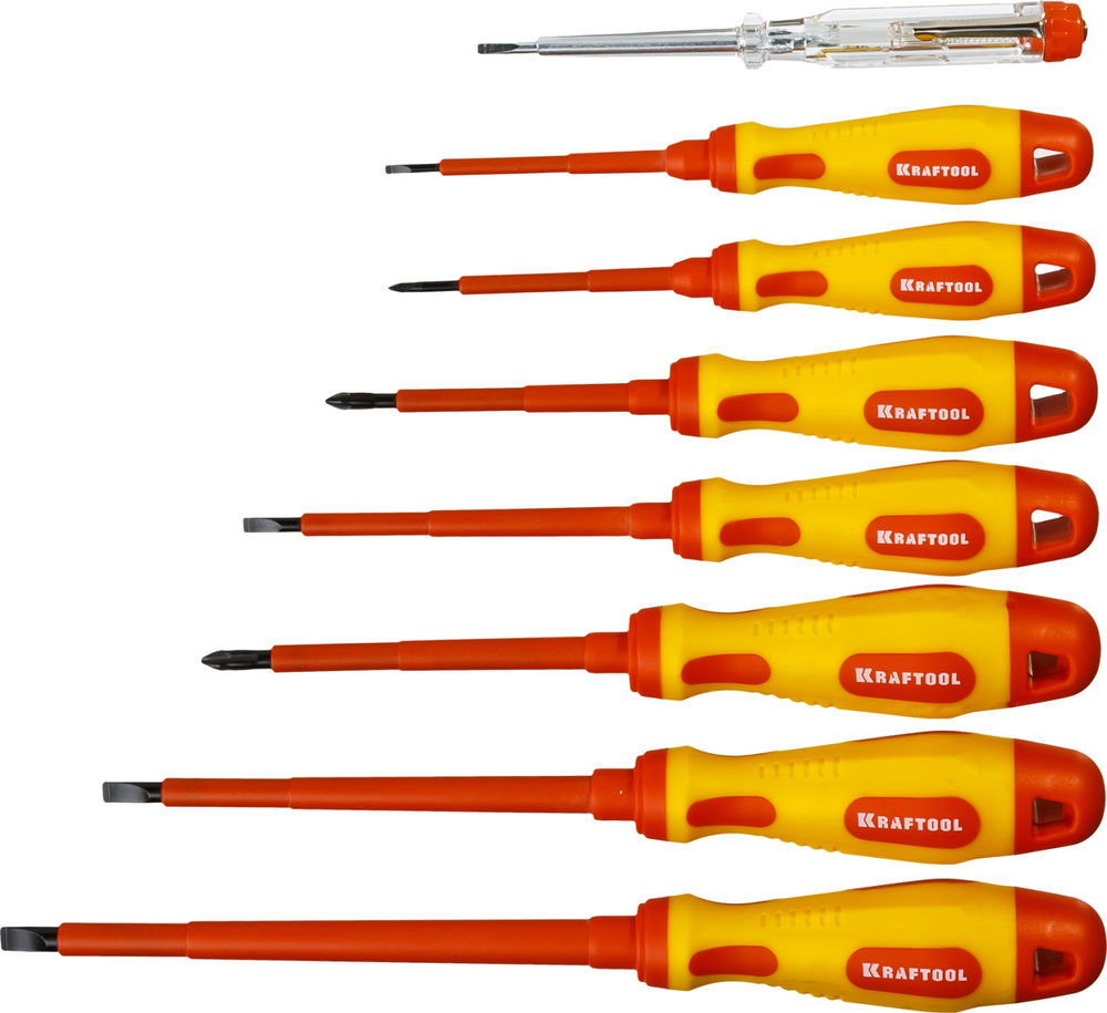 Набор высоковольтных отверток, 8 предм Х-Drive Electro KRAFTOOL 250088 - H8