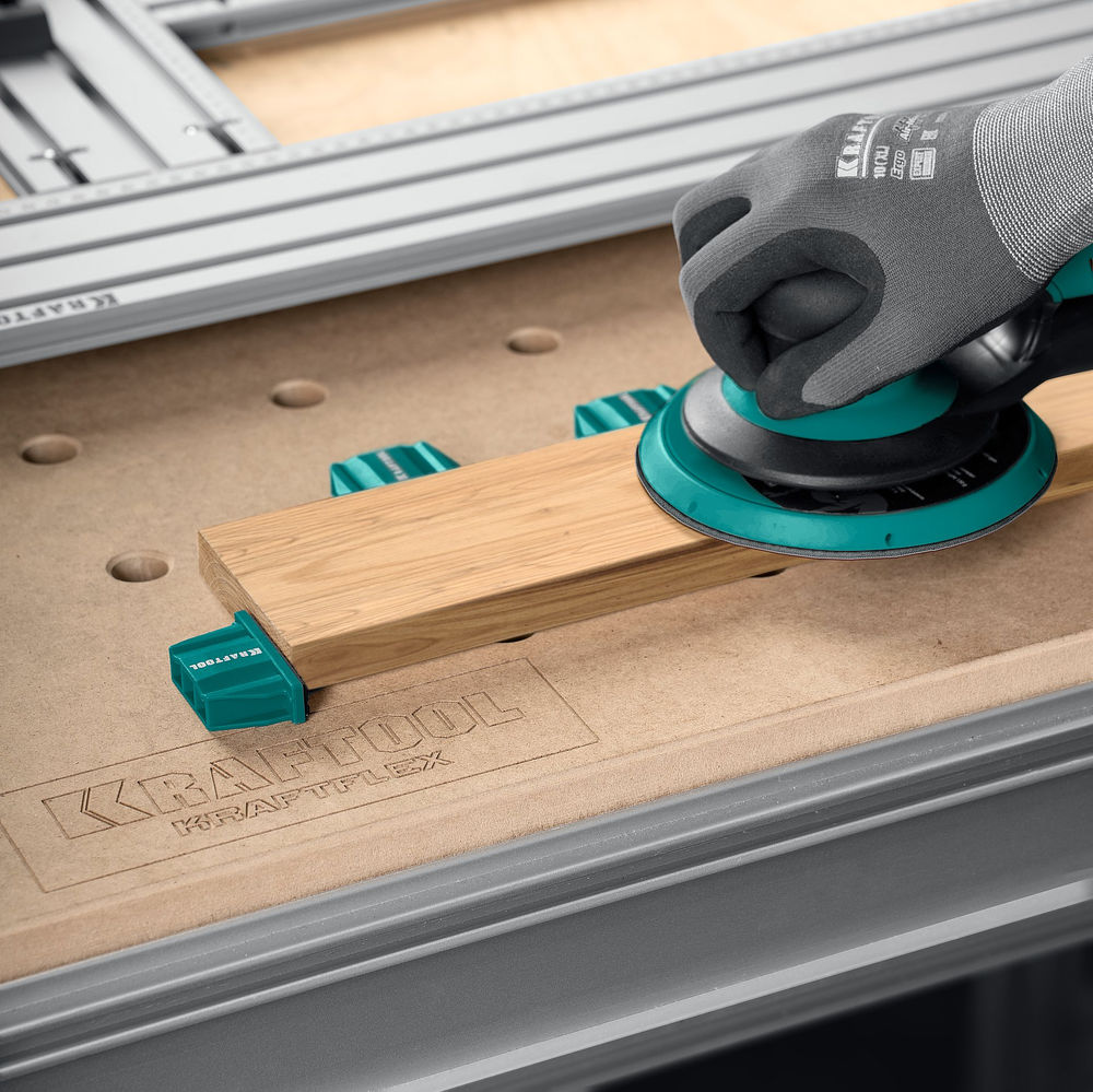 Комплект упоров KRAFTFLEX MFT-DH, в отверстия 20 мм, 4 шт KRAFTOOL 32804