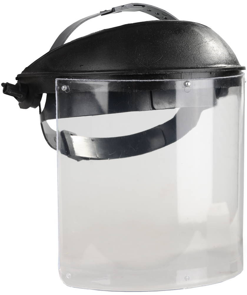 Маска защитная с рейкой НБТ-01.У1 экран 400 x 200 мм, ПВХ 0.7 мм 11084