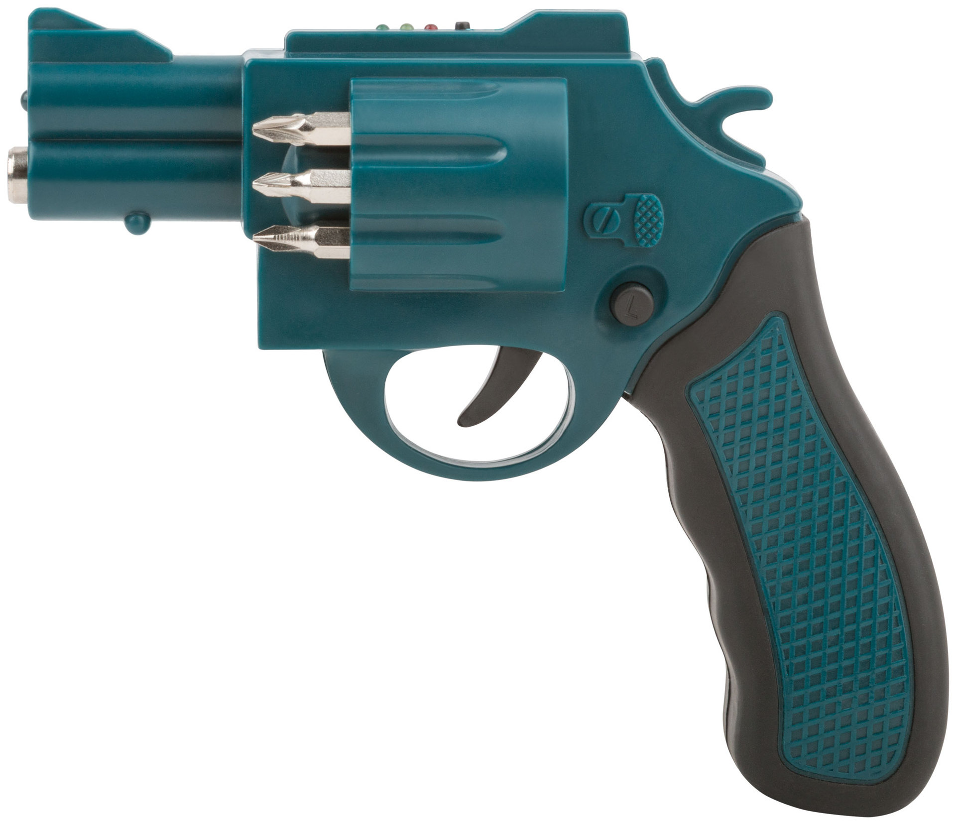 Отвертка Акк. 4,8 В; 180 об/мин; 3 Нм; 1 (Ni-Cd) 0,6 Ач; 3-5 ч.; 0,6 кг; рез. накл.; подсвет.; индик.; держ.бит; кор. (80236)