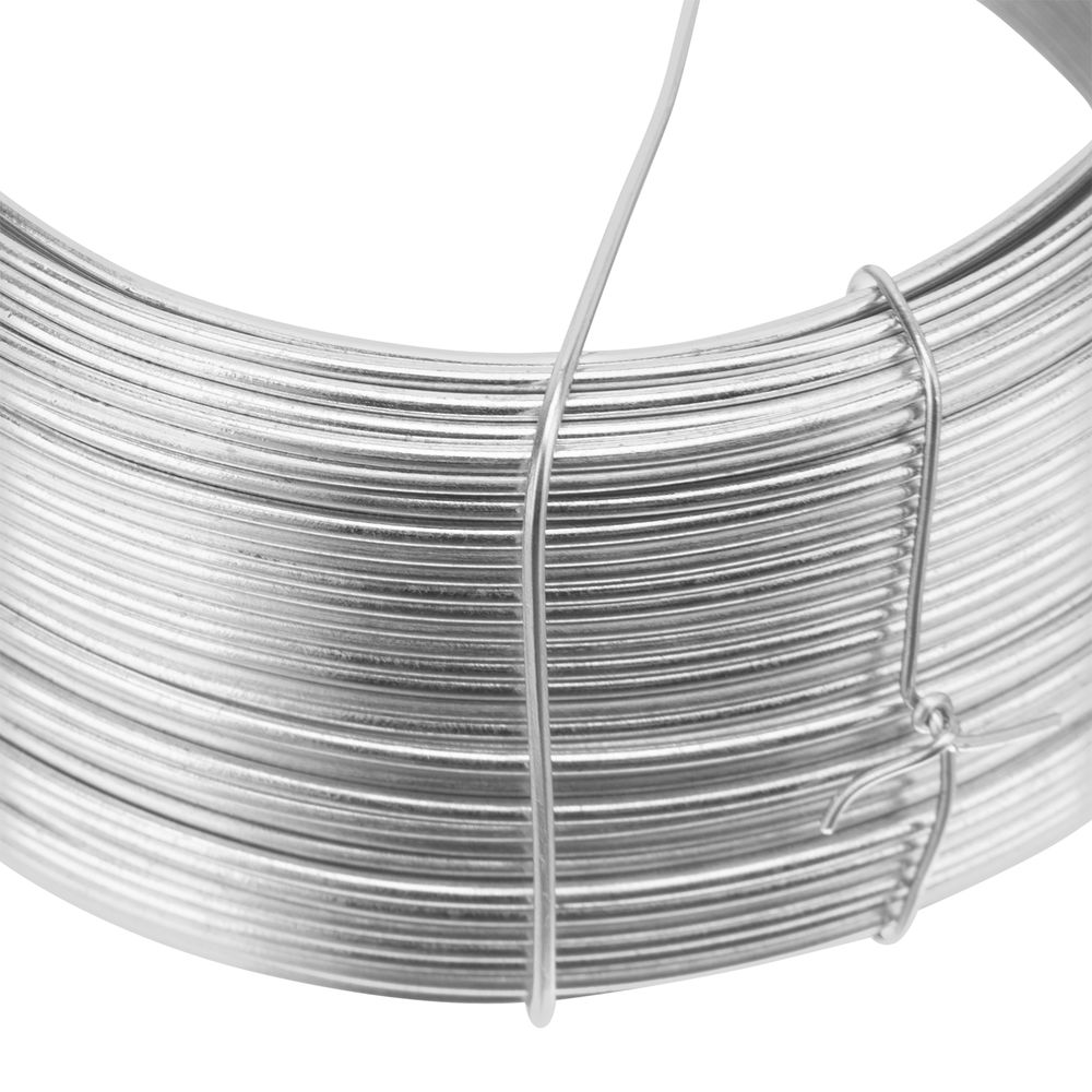 Проволока стальная, оцинкованная 1.5 мм, длина 50 м Сибртех (47754)