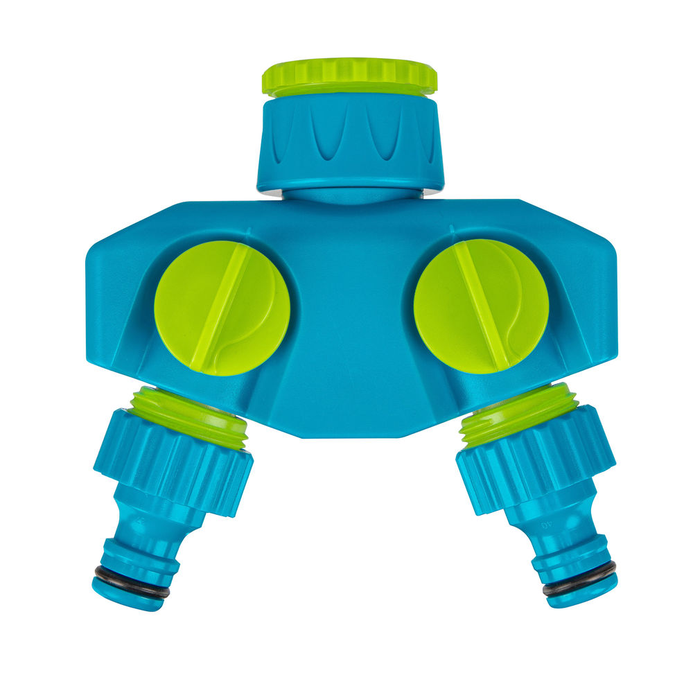 Разветвитель двухканальный, пластиковый Palisad Luxe (65786)