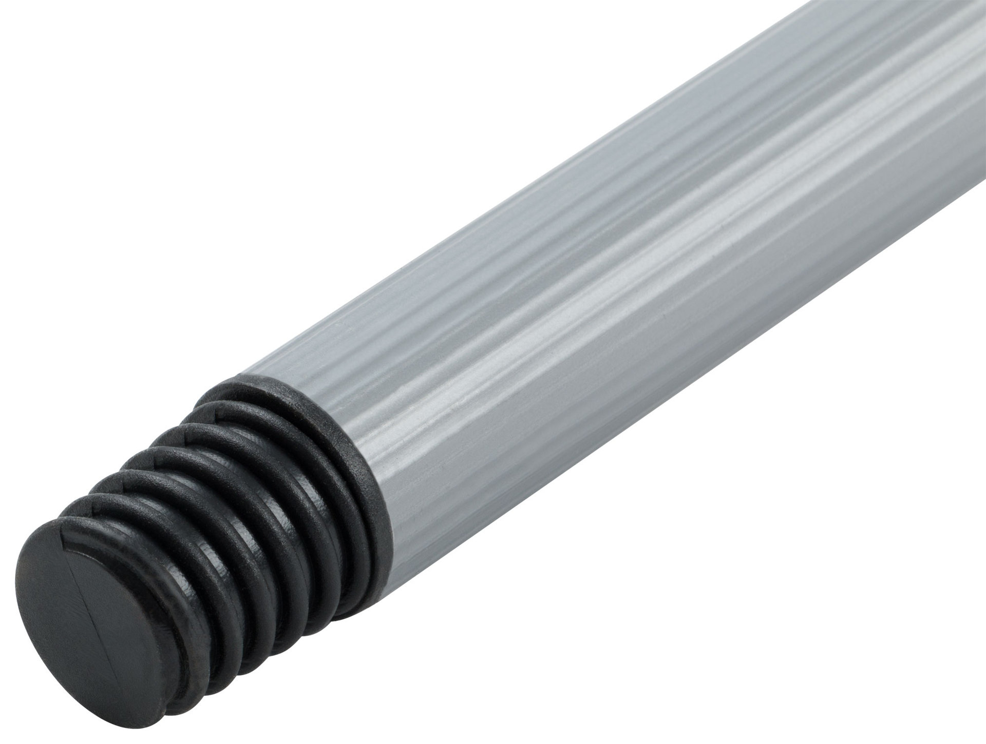 Ручка для щеток для пола стальная с пластиковой резьбой 1200 мм (68020)