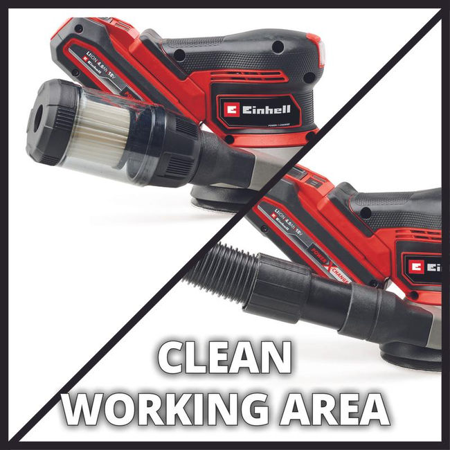 Шлифмашина эксцентриковая Einhell PXC TP-RS 18/32 Li BL, 18В,125мм,3.2мм,без АКК и ЗУ (4462020)