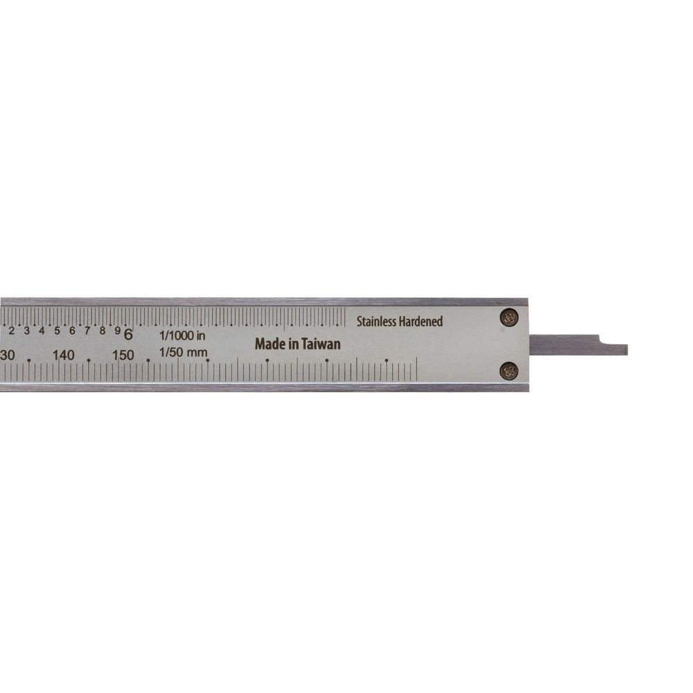 Штангенциркуль, 150 мм, 0.02 мм, нержавеющая сталь, с глубиномером Gross (31670)