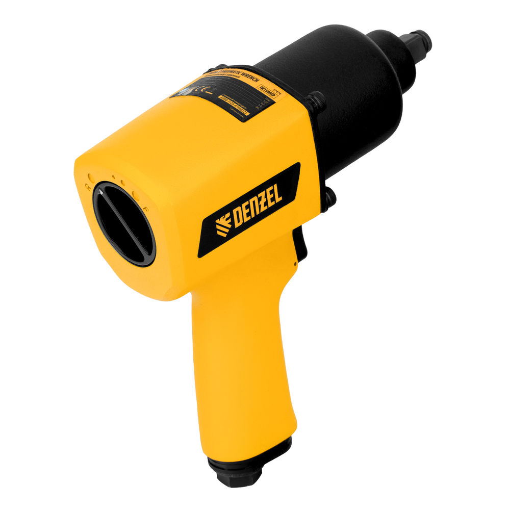 Ударный пневмогайковерт IW1500SP, 1/2, 8800 об/мин, 1490 Нм Denzel (57474)