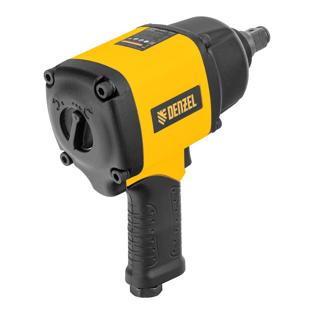 Ударный пневмогайковерт IW1600, 3/4, 4000 об/мин, 1600 Нм Denzel (57489)