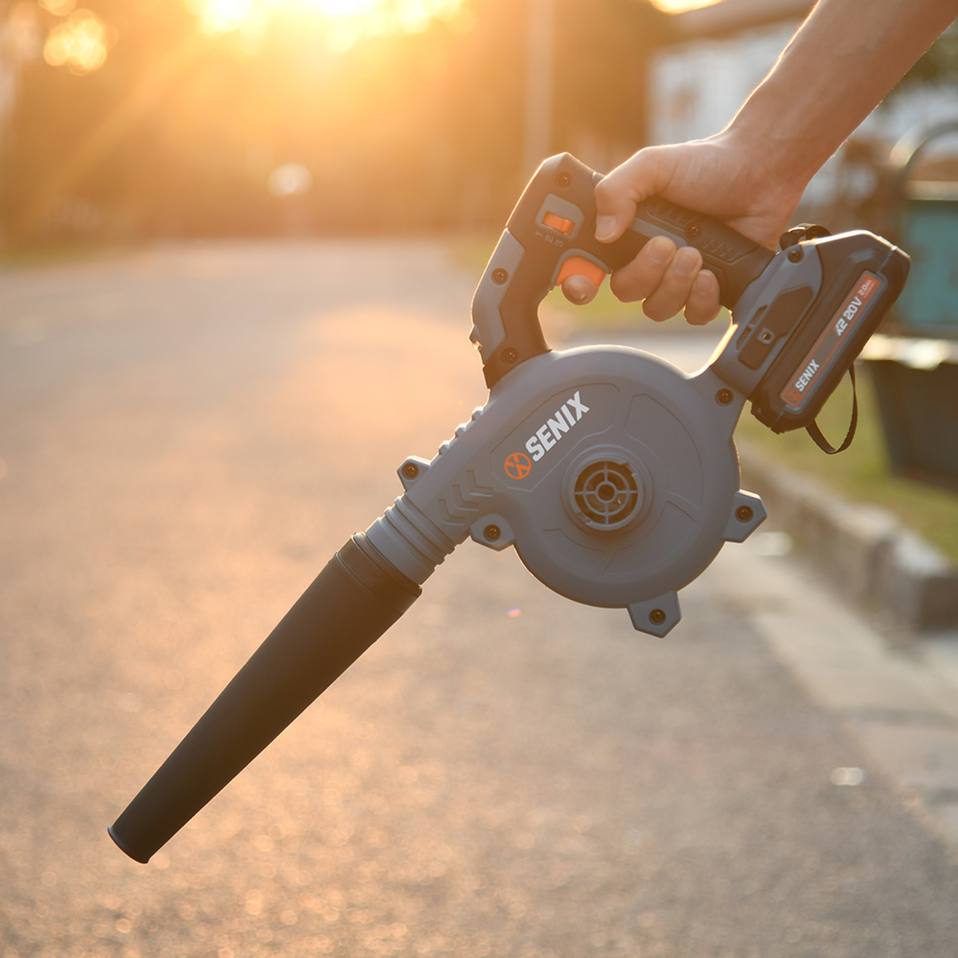 Воздуходувка аккумуляторная, серия X2, 20В, без АКБ и ЗУ