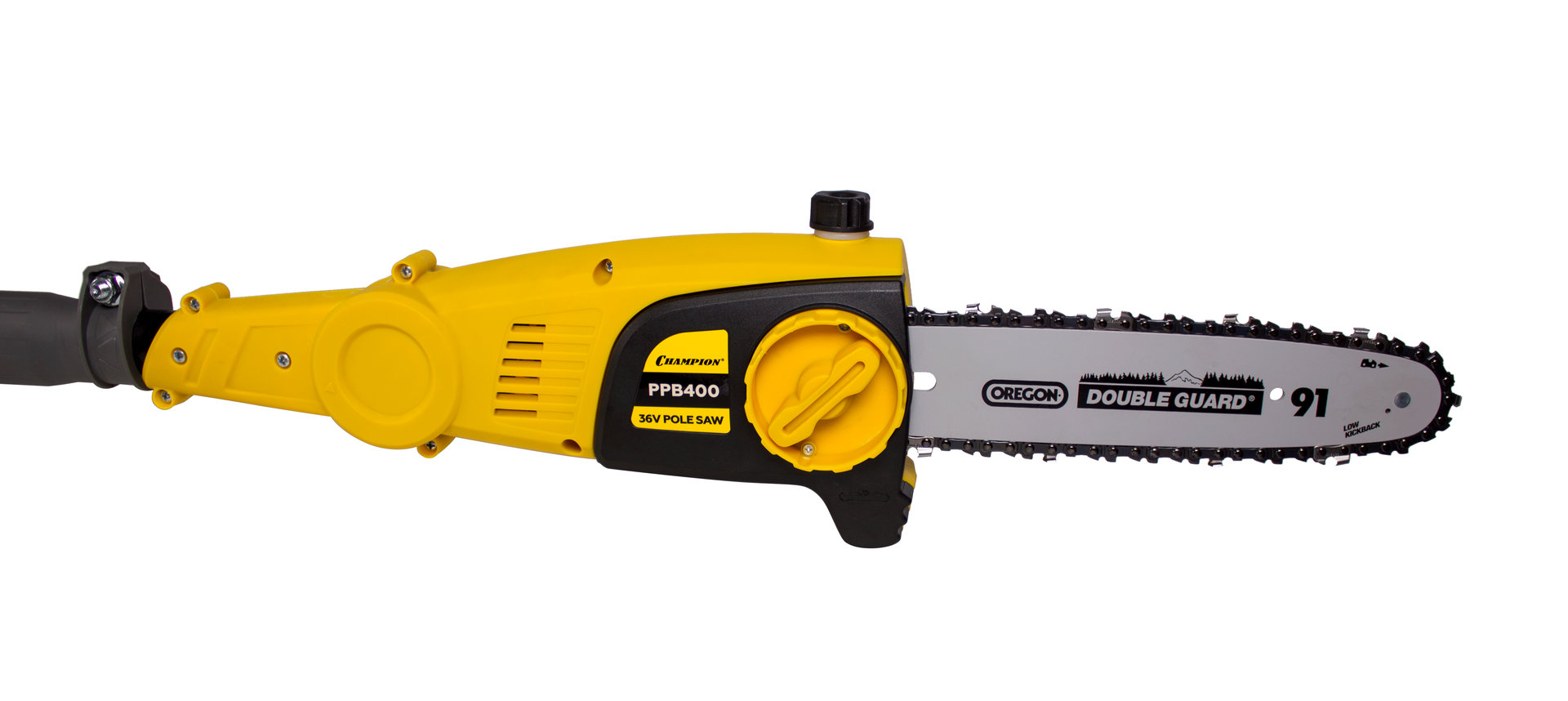 Высоторез аккумуляторный CHAMPION PPB400 (36В4,0Ач Li-ion 3,68кг25минL2,83м10 3/8-1,3-40 безАКБиЗУ) (PPB400)