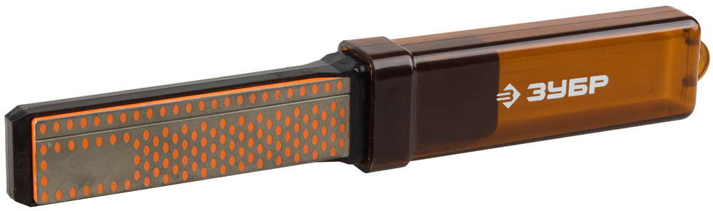 Брусок алмазный двухсторонний 100 мм, P325 / 600, в пенале ЗУБР 33395-100