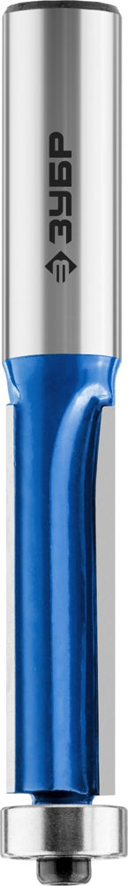 Фреза кромочная 12.7?38 мм с нижним подшипником 3 лезвия хвостовик 12 мм ЗУБР Профессионал 28728-12.7-38-12