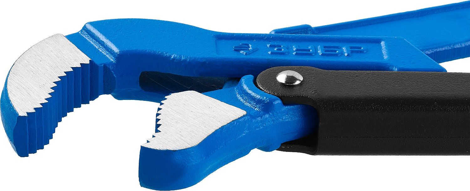 ЗУБР №3, 2, 560 мм, тип У, трубный ключ с изогнутыми губками, Профессионал (27336-3_z01)