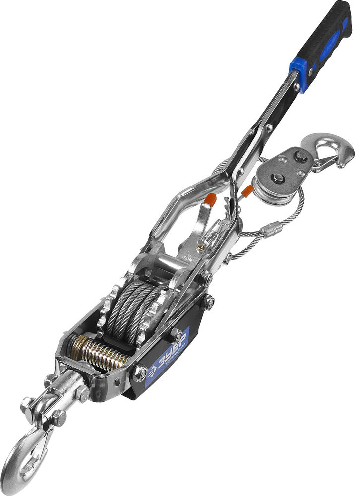 Лебёдка ручная рычажная 4 т, 3 м ЗУБР Профессионал 43105-4  