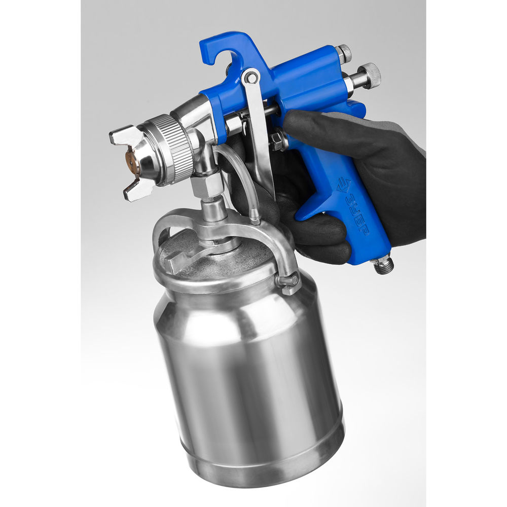 Краскопульт пневматический PRO 350N, 1.8 мм, с нижним бачком ЗУБР Профессионал 06451-1.8